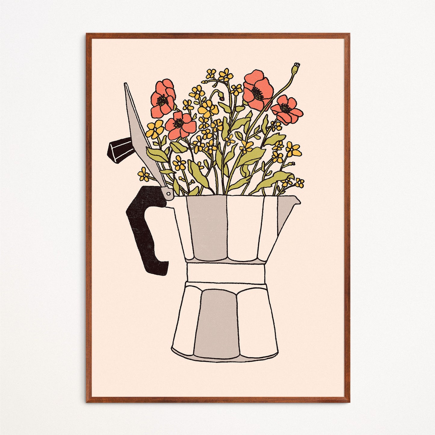 Affiche : Moka Flowers