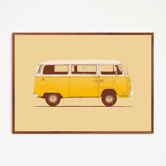 Affiche : Yellow Van