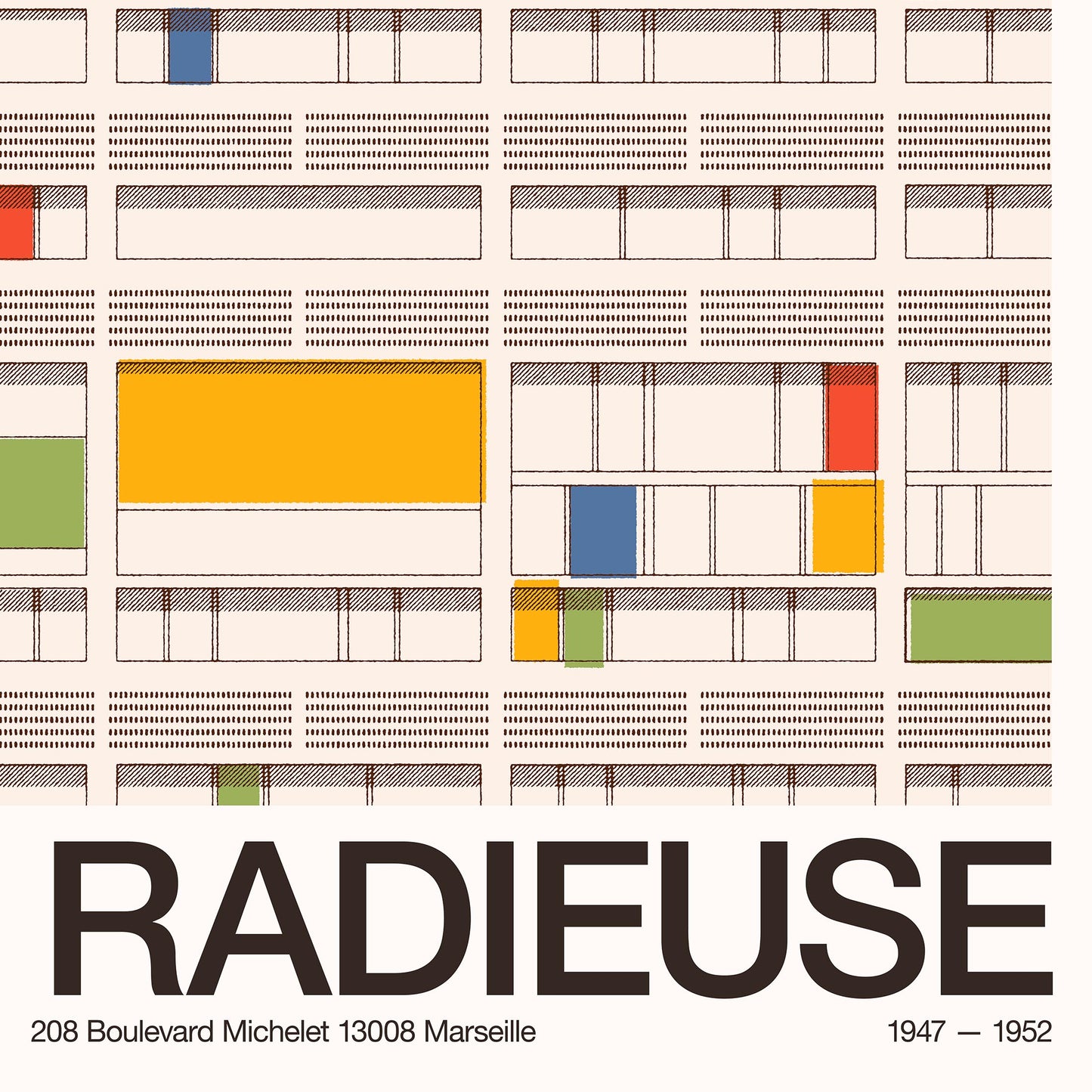 Affiche : Cité Radieuse II