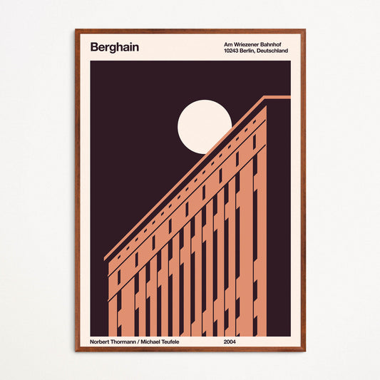 Affiche : Berghain - Night